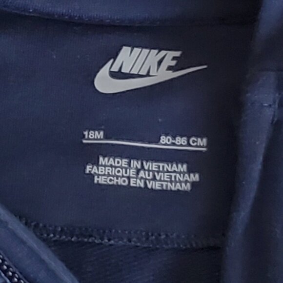 Nike/Jordan/Hurley Baby Coverall Hooded Bundle with Portable Changing Pad SZ 18M - Picture 7 of 14